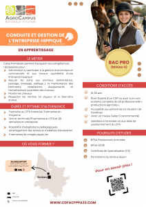 Flyer BAC PRO CGEH recto 1